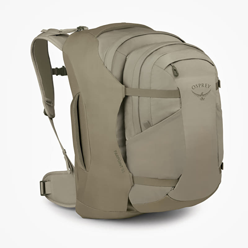 Sac à dos Osprey Farpoint 55 Sawdust Tan