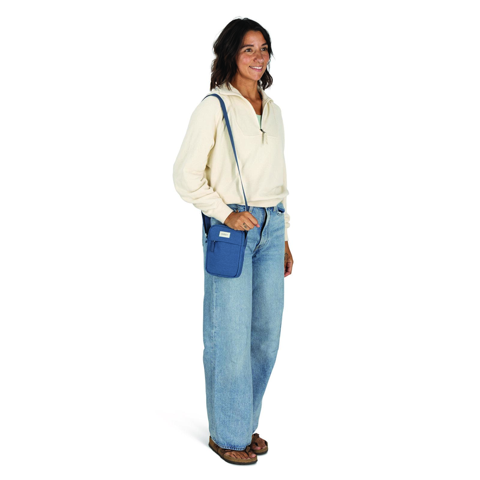 Vīriešu plecu somas Osprey Arcane Small Crossbody Nirvana Blue Heather