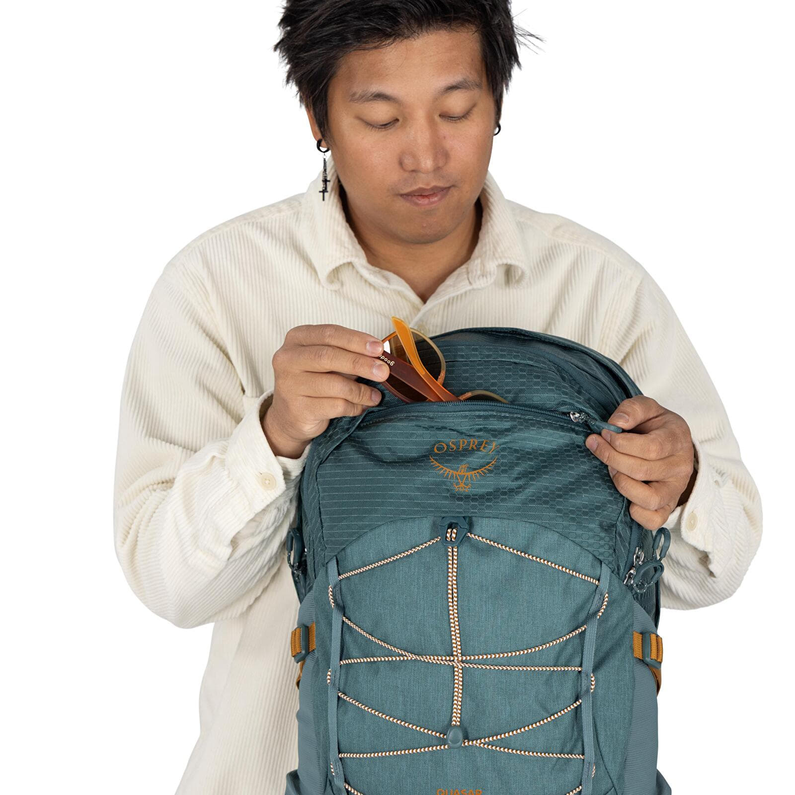 Herren Rucksäcke Osprey Quasar Torrent Blue Heather