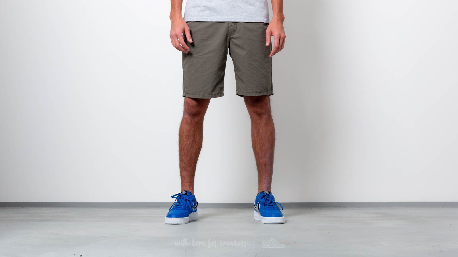 Shorts Norse Projects Aros Light Twill Shorts Dried Olive