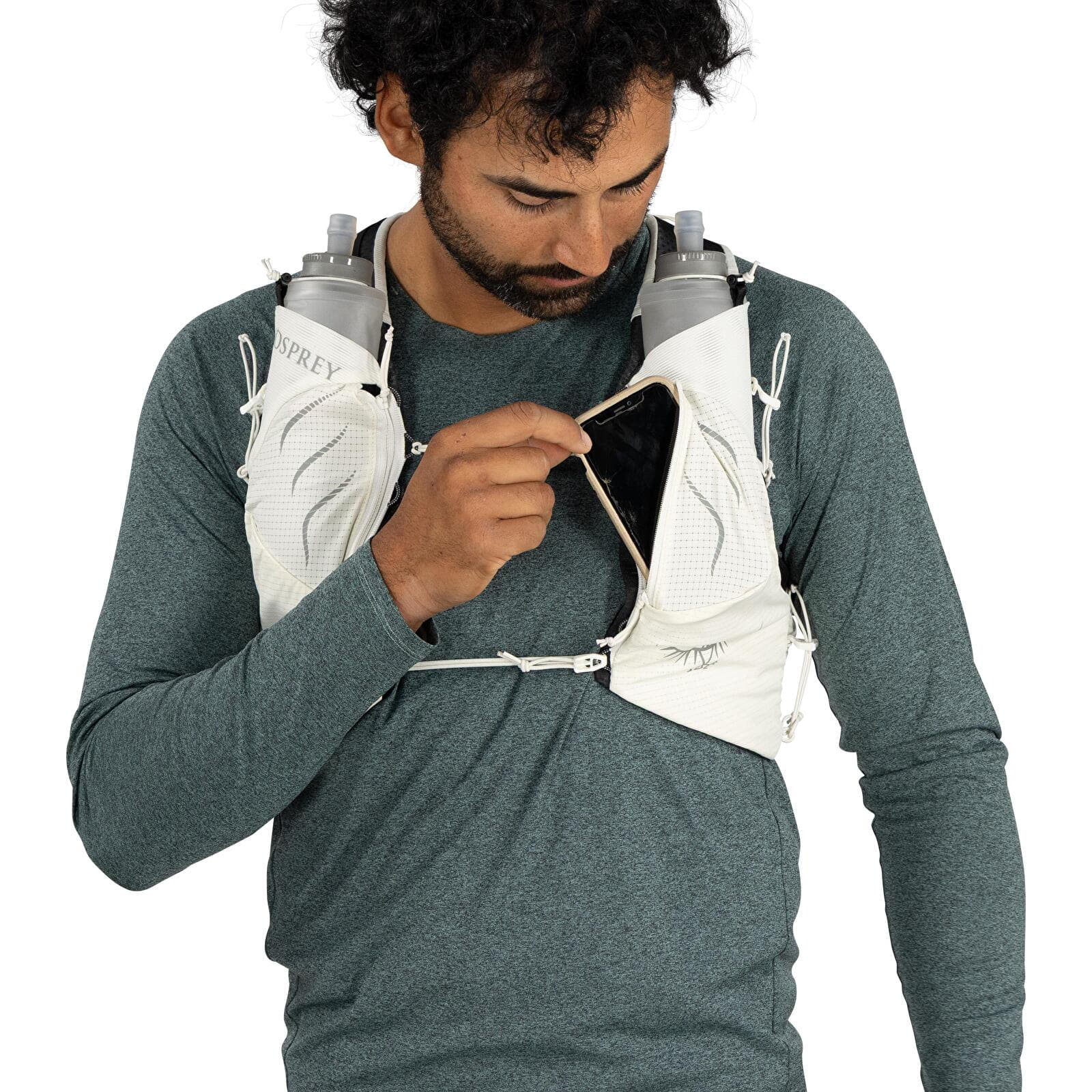 Herren Rucksäcke Osprey Duro Pro 10 Mystery White