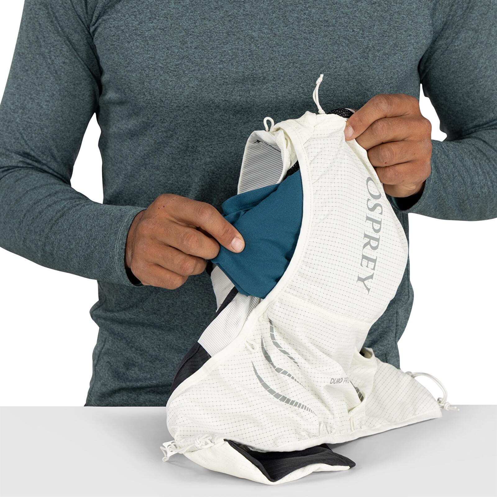 Herren Rucksäcke Osprey Duro Pro 10 Mystery White