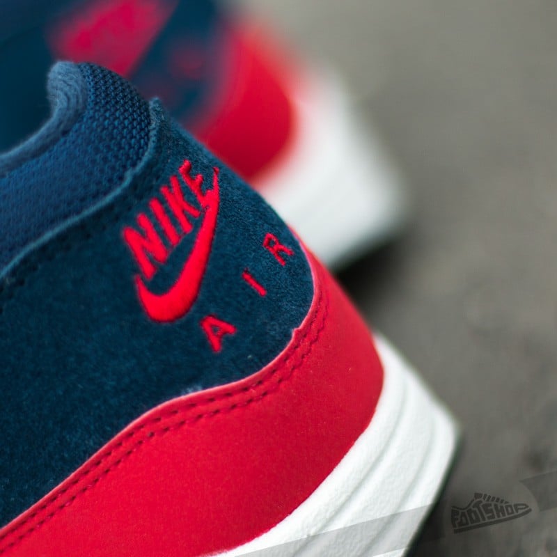 Men's shoes Nike Air Max 1 Essential Midnight Navy/University Red