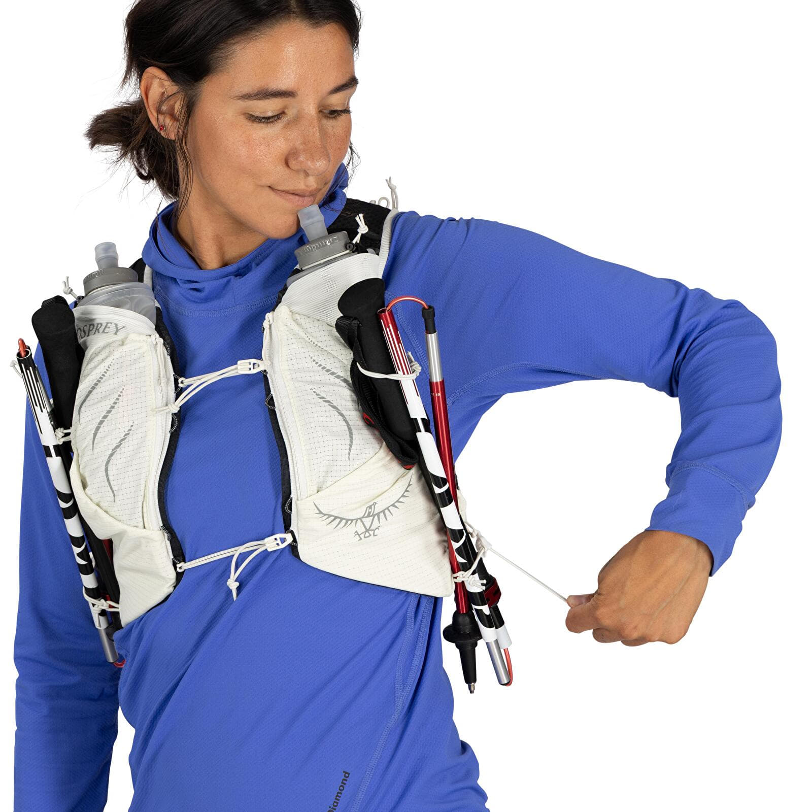 Damen Rusäcke Osprey Dyna Pro 10 Mystery White