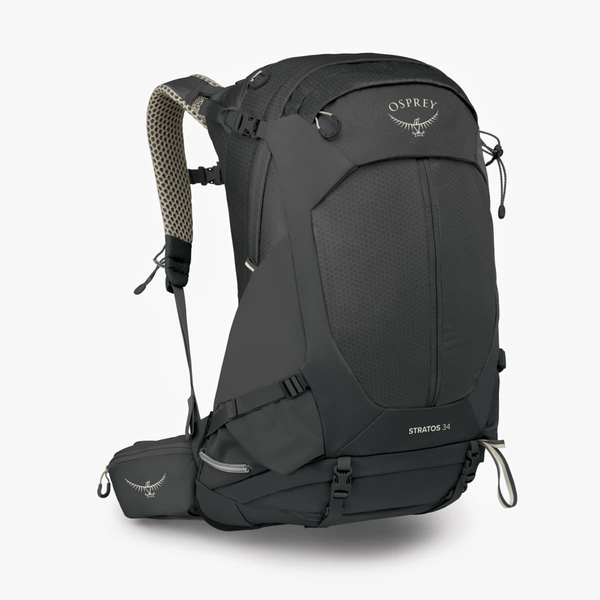 Herren Rucksäcke Osprey Stratos 34 Raven Black