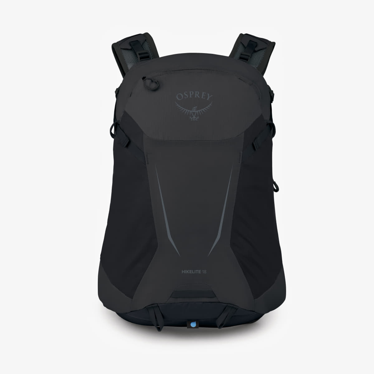 Herren Rucksäcke Osprey Hikelite 18 Raven Black