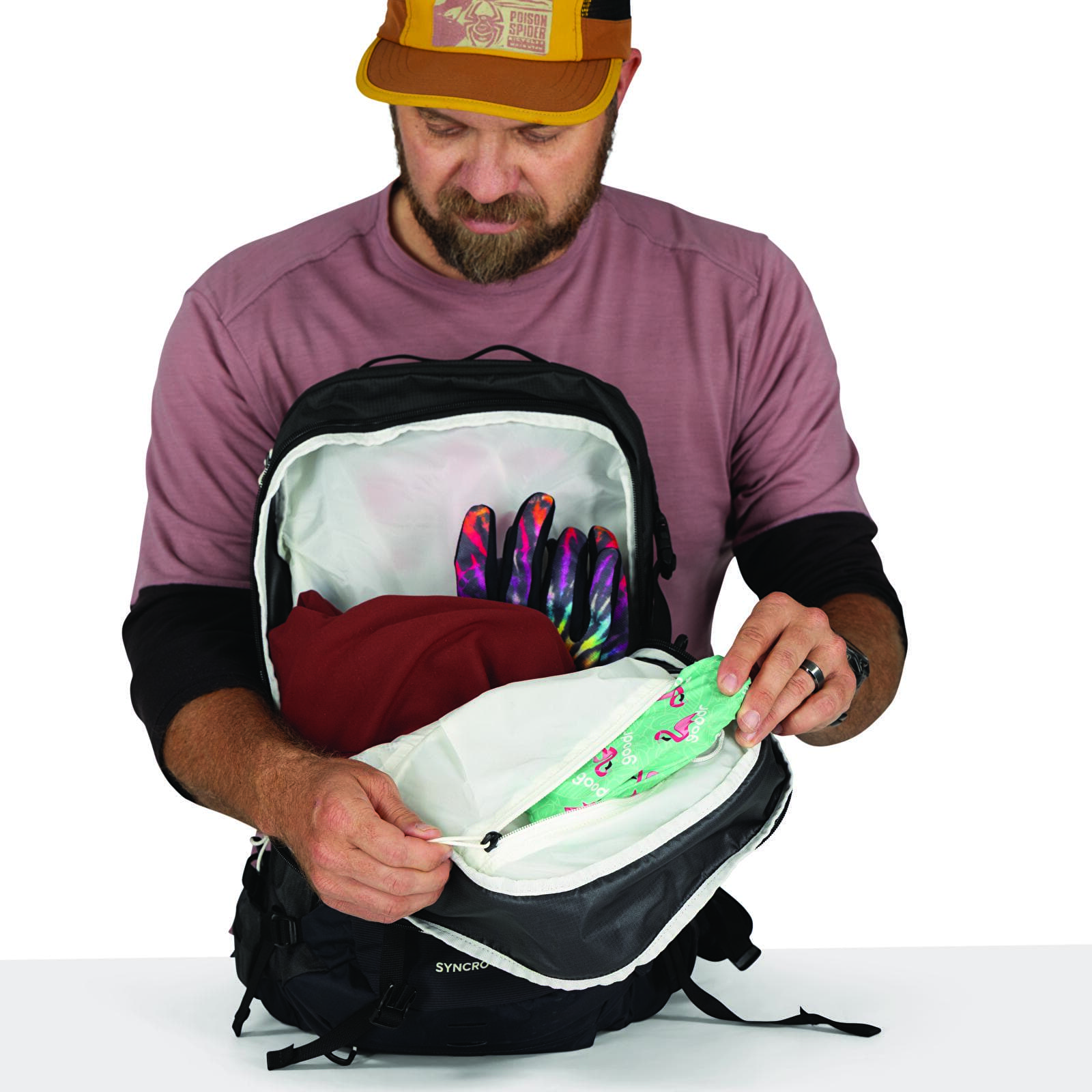 Muški ruksaci Osprey Syncro 20 Raven Black