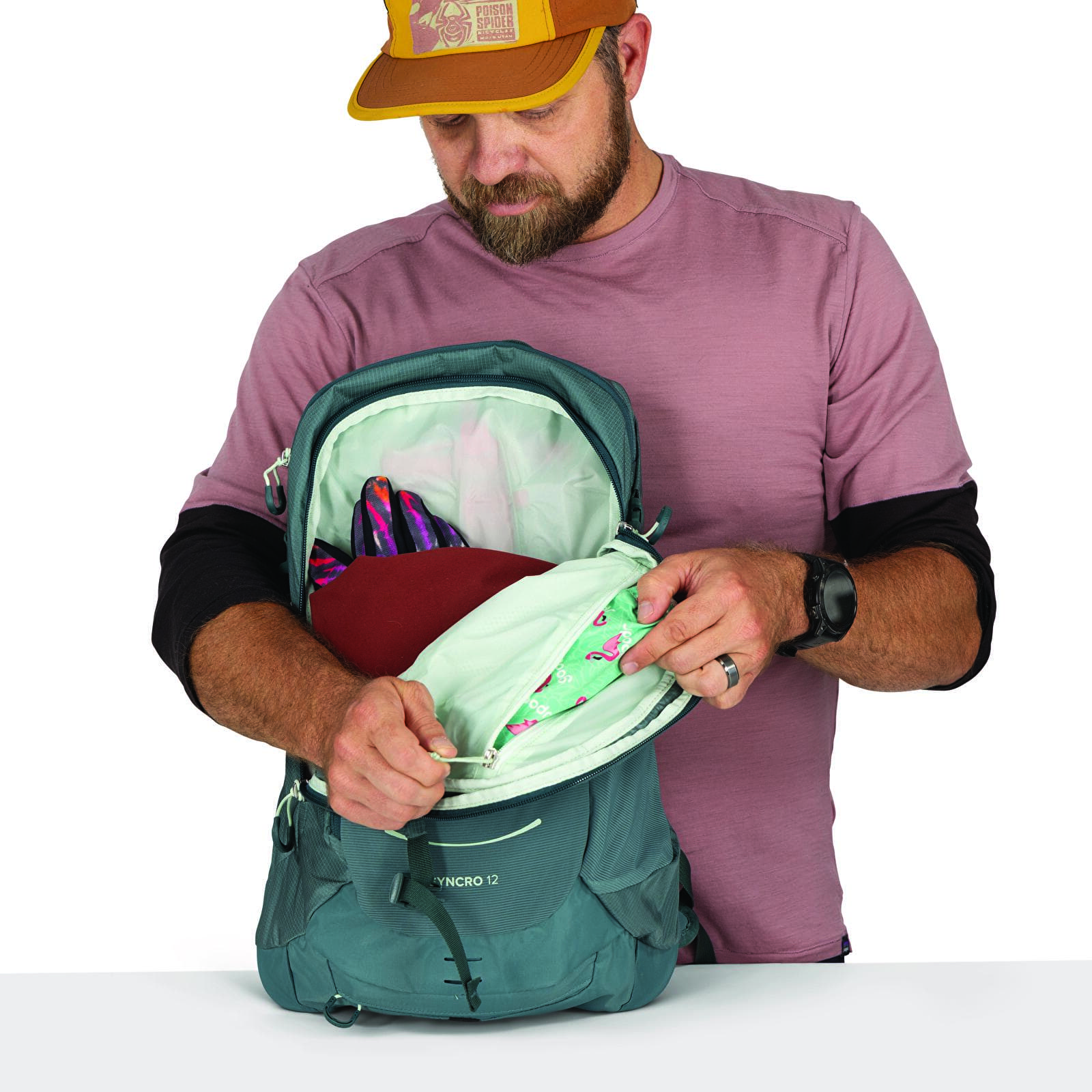 Muški ruksaci Osprey Syncro 12 Cascade Blue