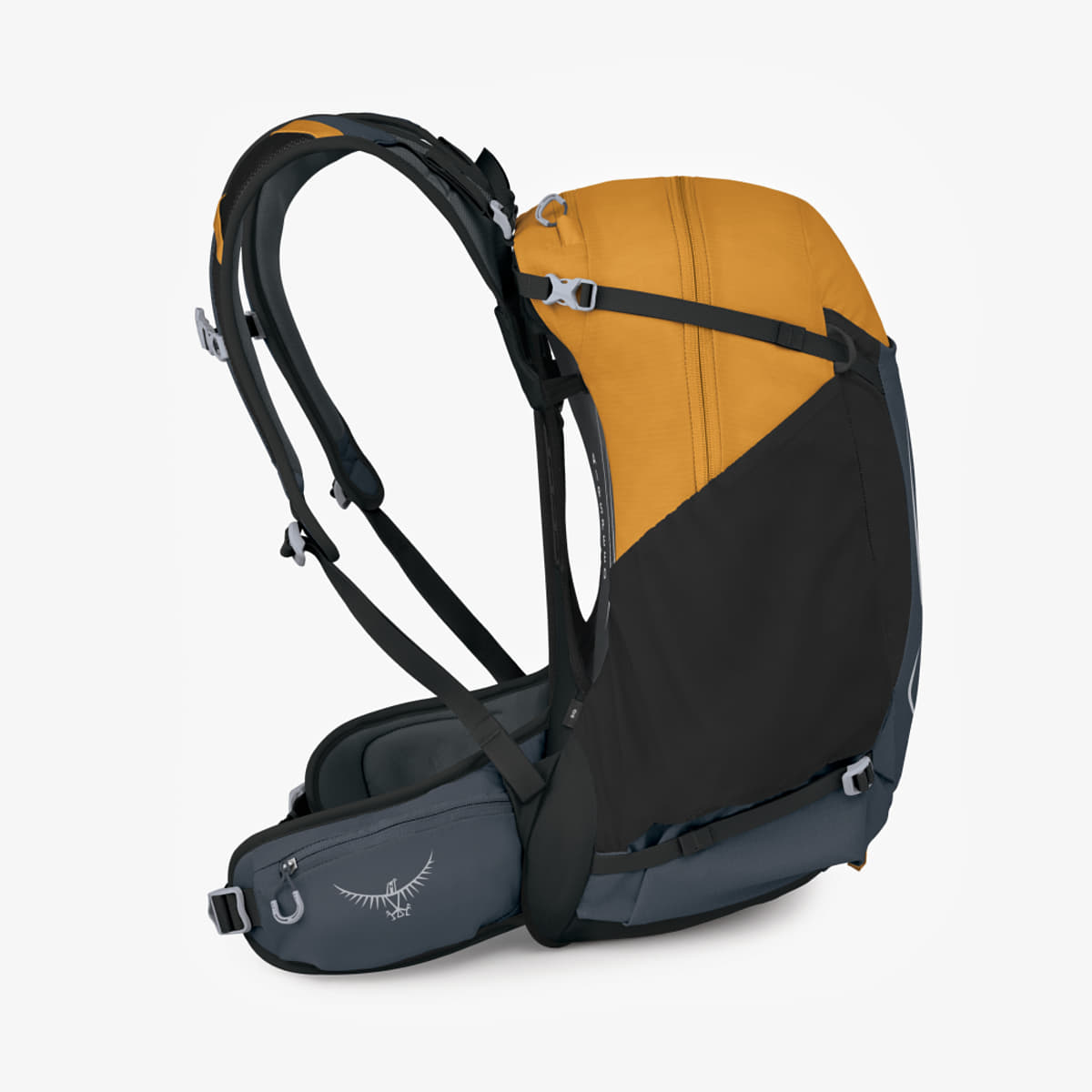 Muški ruksaci Osprey Hikelite 28 Tungsten/ Yelow