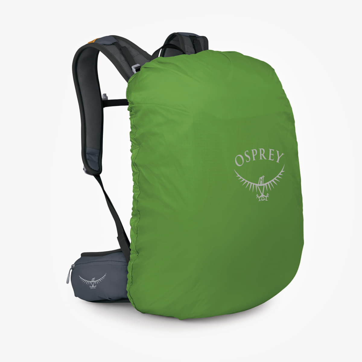 Muški ruksaci Osprey Hikelite 28 Tungsten/ Yelow