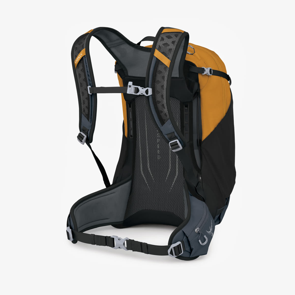 Muški ruksaci Osprey Hikelite 28 Tungsten/ Yelow