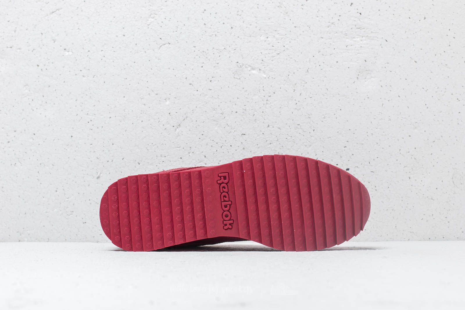 Дамски кецове и обувки Reebok Classic Leather Ripple W Cranberry Red