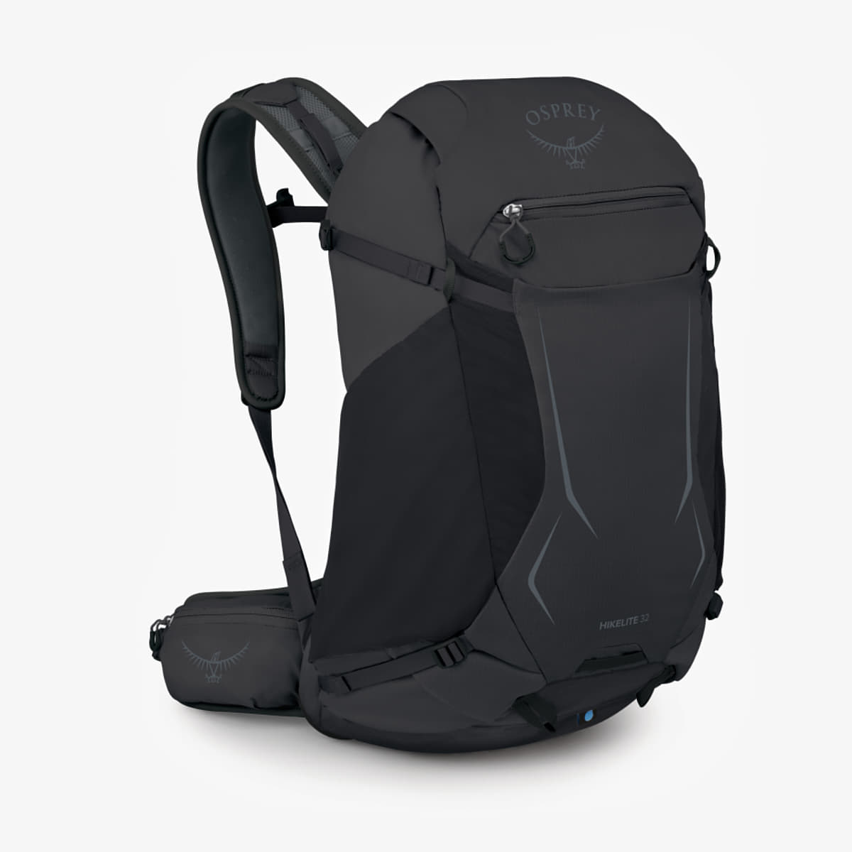 Herren Rucksäcke Osprey Hikelite 32 Raven Black