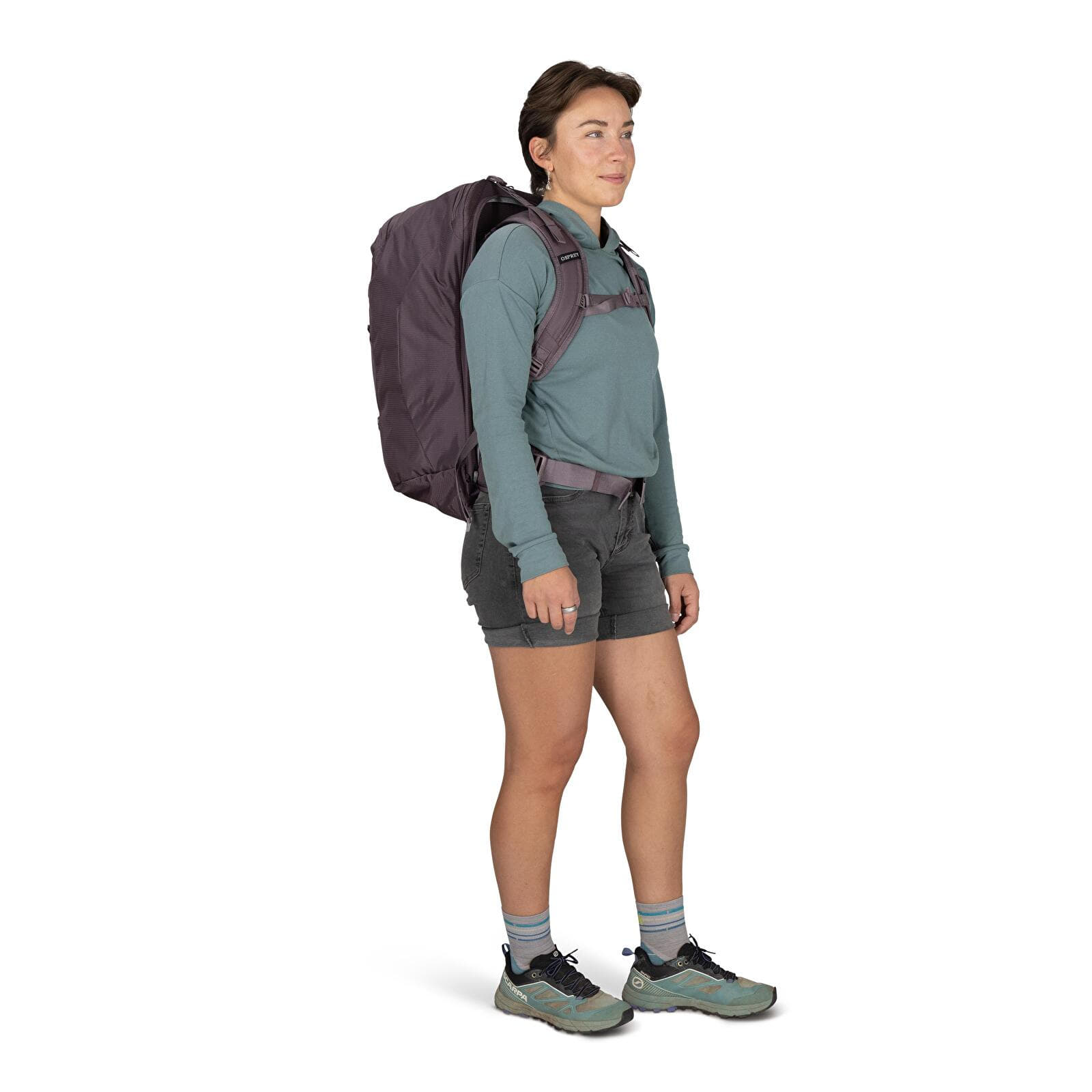 Sieviešu mugursoma Osprey Fairview 40 Graphite Purple