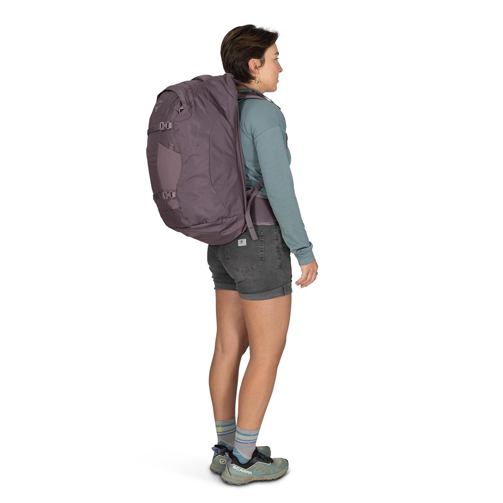 Sieviešu mugursoma Osprey Fairview 40 Graphite Purple