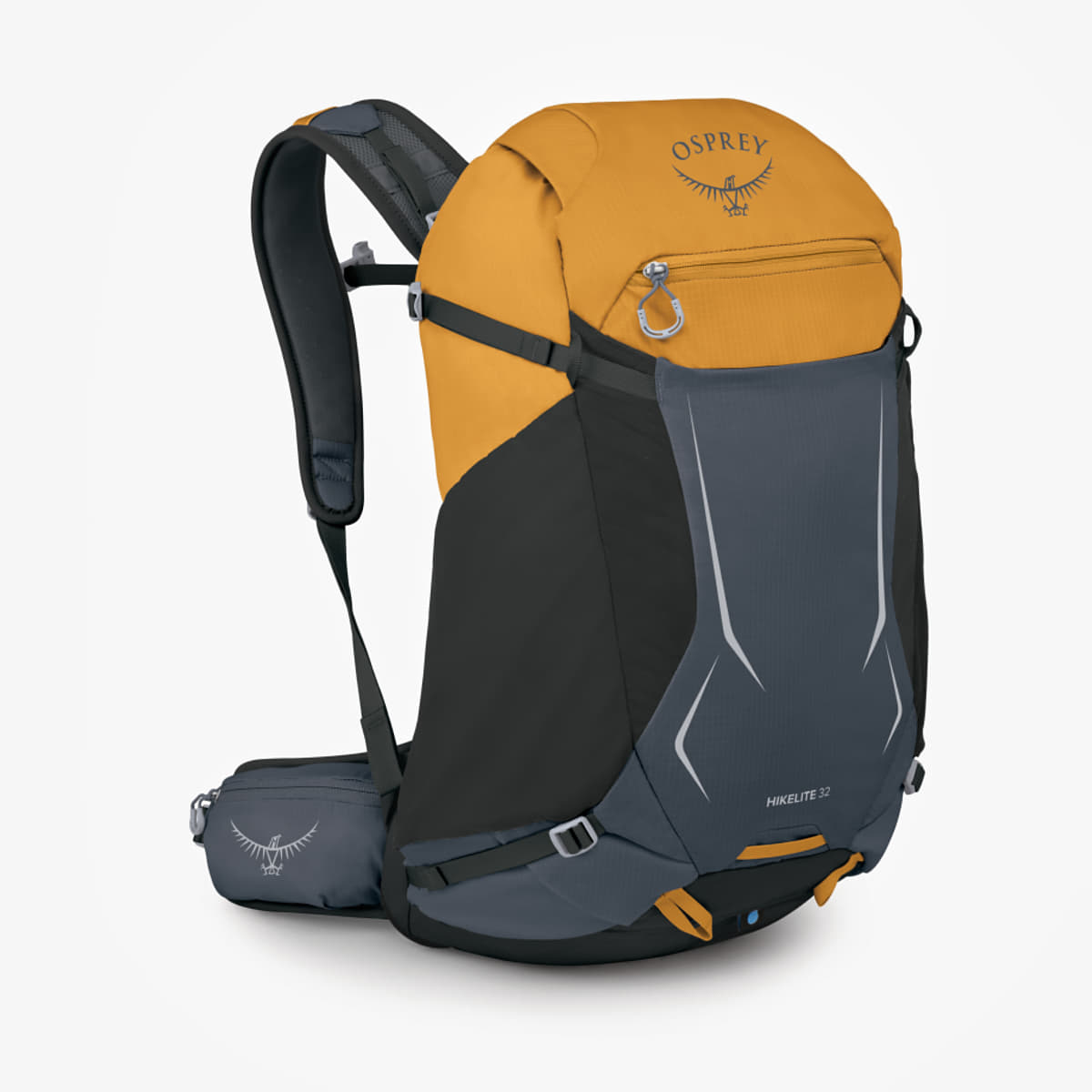 Vīriešu mugursomas Osprey Hikelite 32 Tungsten/ Yelow