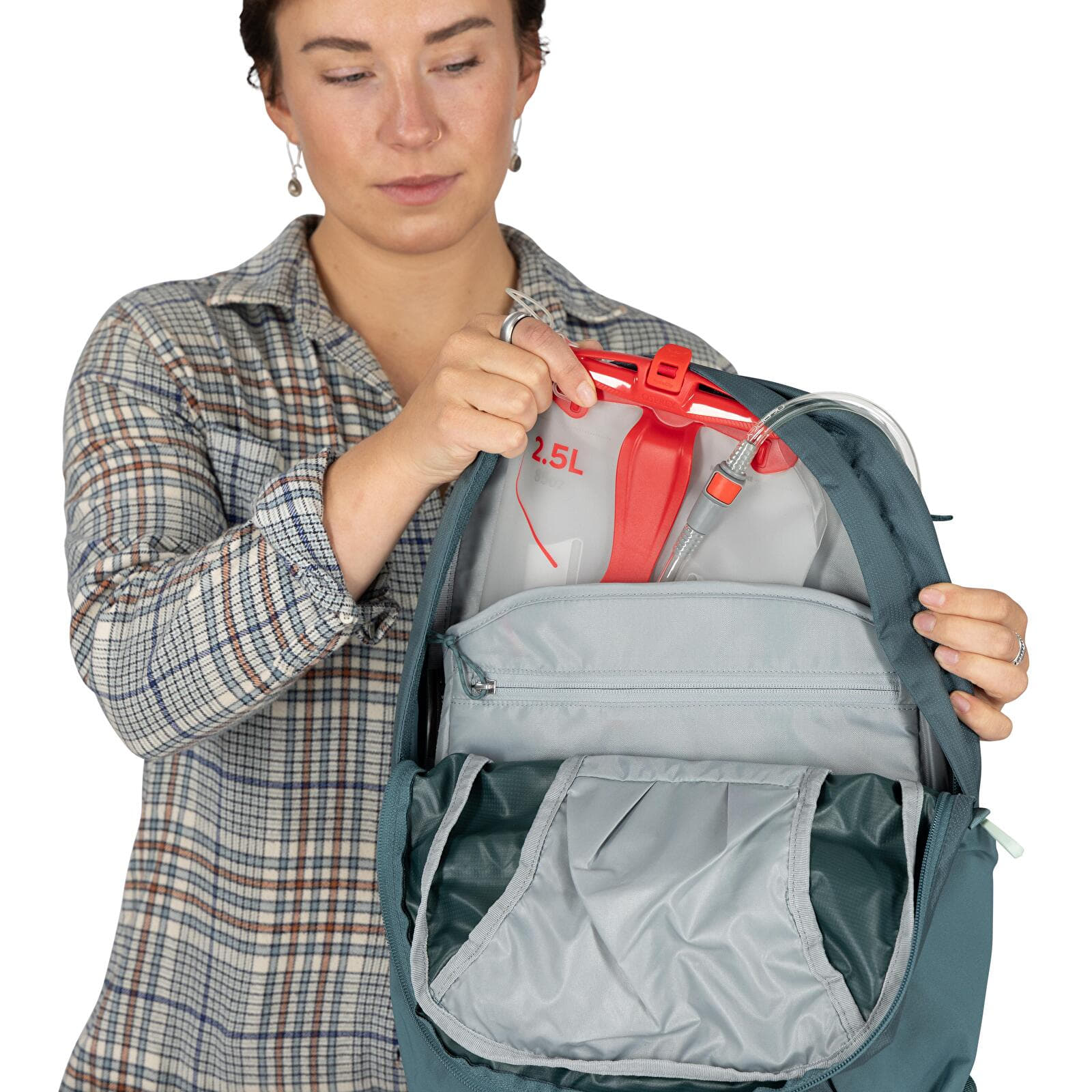 Sieviešu mugursoma Osprey Fairview 70 Cascade Blue/ Torrent Blue
