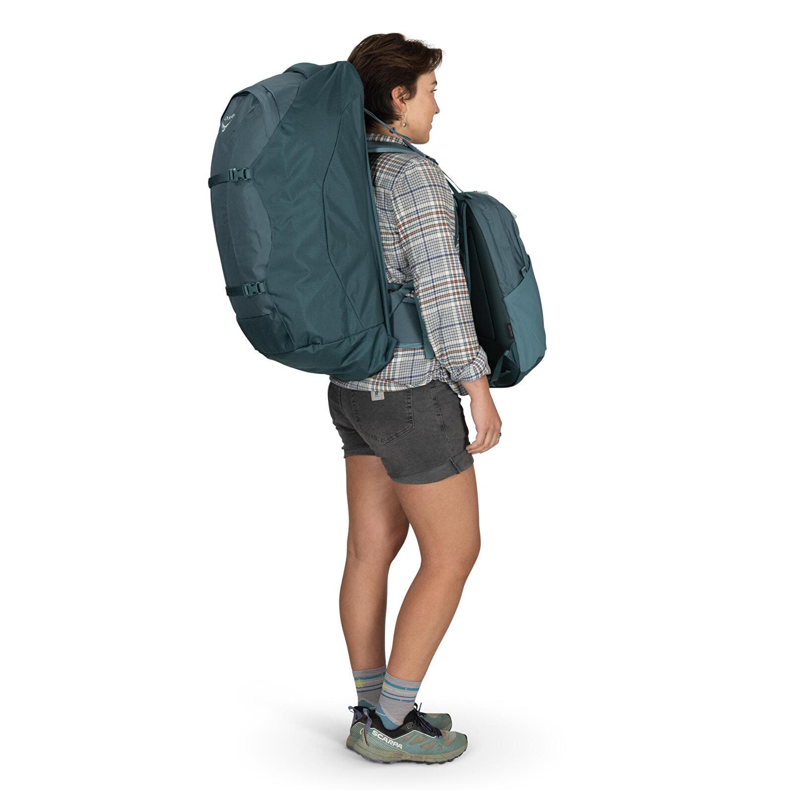 Sieviešu mugursoma Osprey Fairview 70 Cascade Blue/ Torrent Blue
