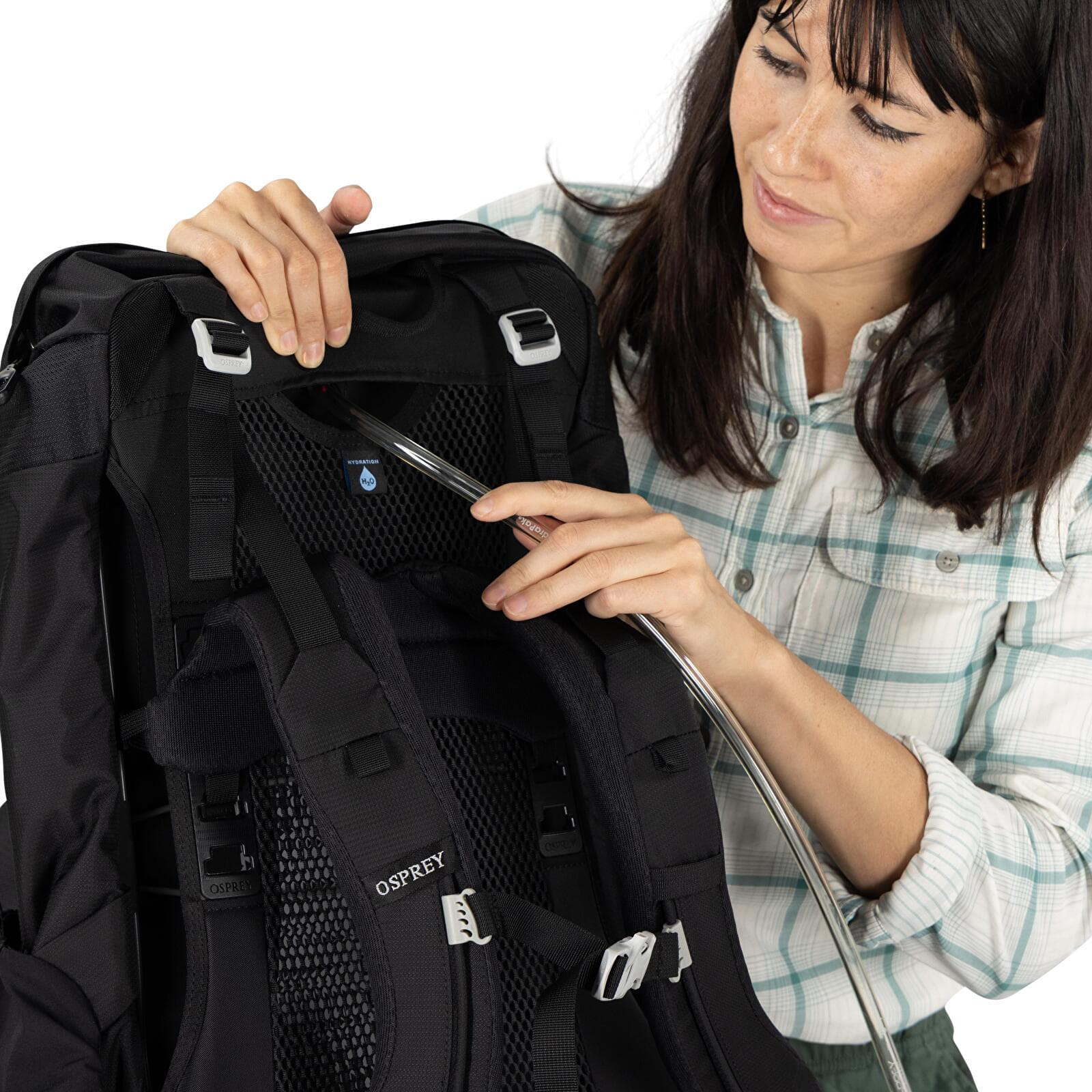 Sieviešu mugursoma Osprey Fairview Trek 70 Black