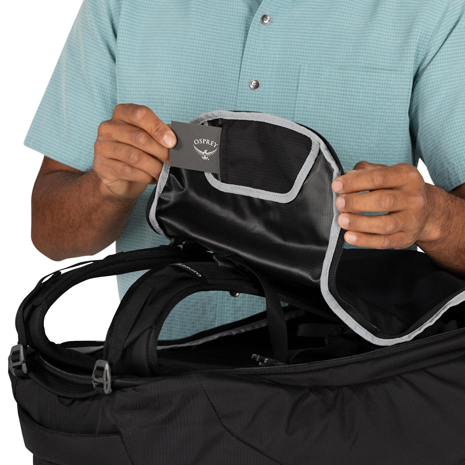 Rygsække til mænd Osprey Farpoint 55 Black