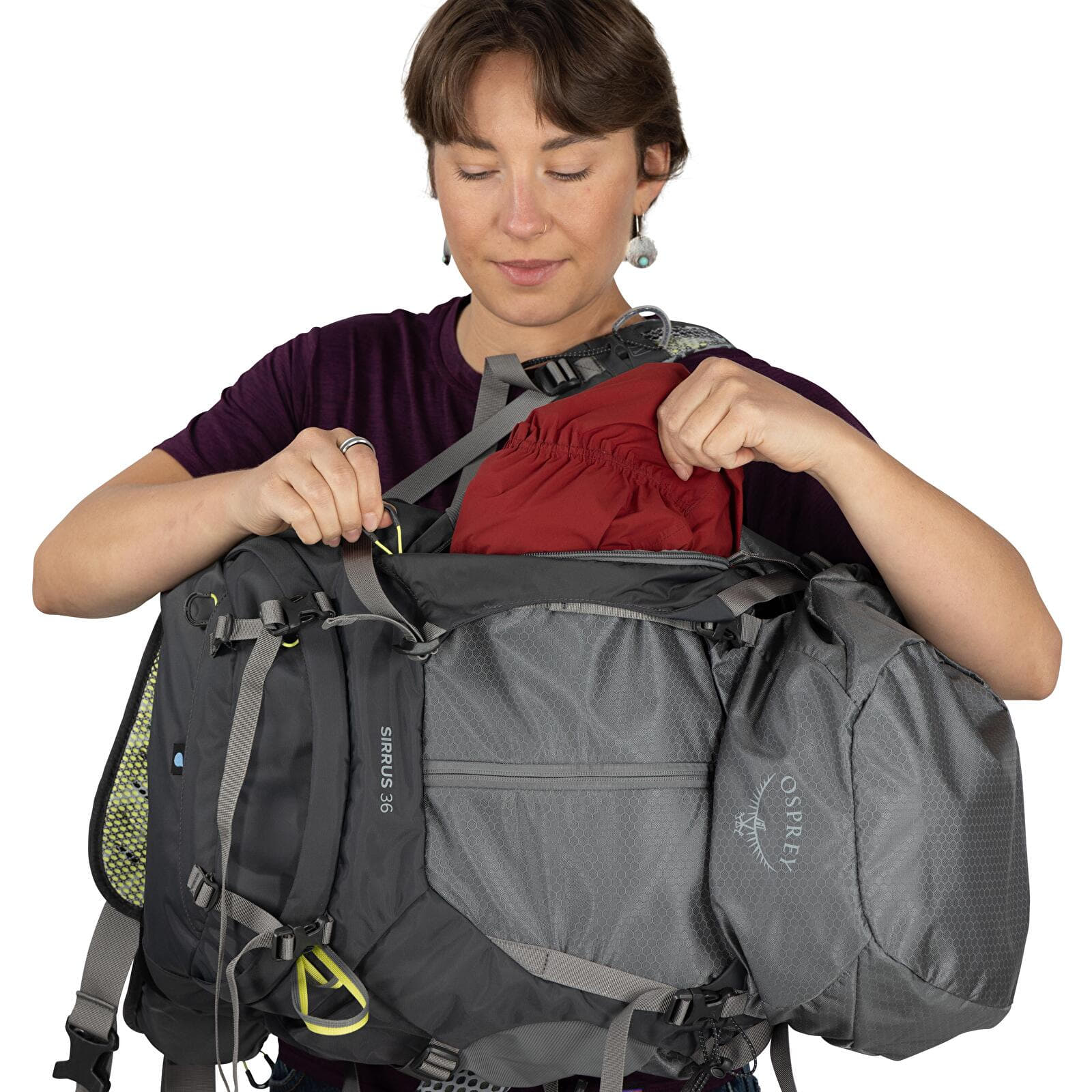 Damen Rusäcke Osprey Sirrus 36 Medium Gray