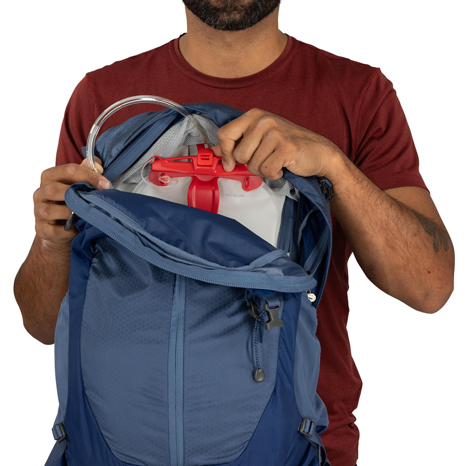 Muški ruksaci Osprey Stratos 24 Nirvana Blue