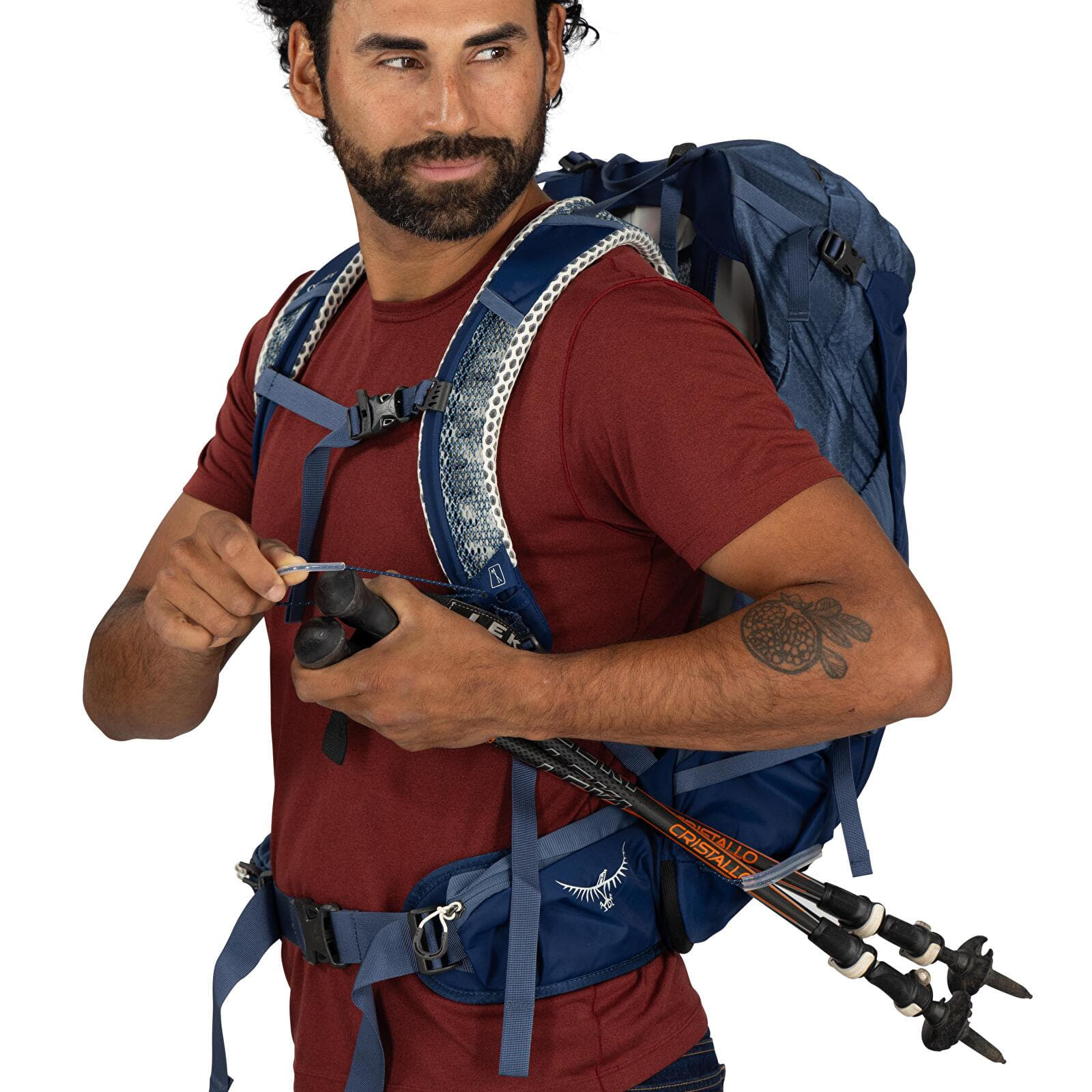 Muški ruksaci Osprey Stratos 24 Nirvana Blue