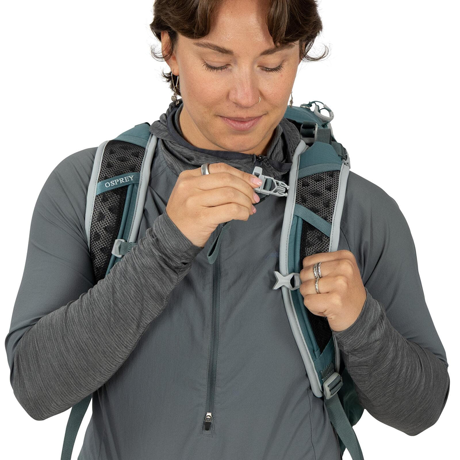 Muški ruksaci Osprey Hikelite 26 Cascade Blue