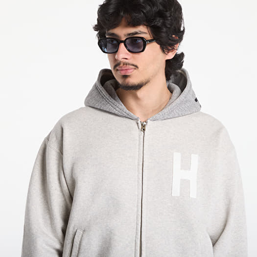 哲*司様 26SS HUMAN MADE ZIP-UP HOODIE GRAY HUMAN MADE Zip-Up Hoodie Gray | Footshop