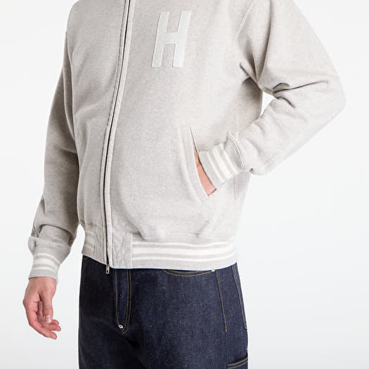 HUMAN MADE Zip-Up Hoodie Gray | Footshop