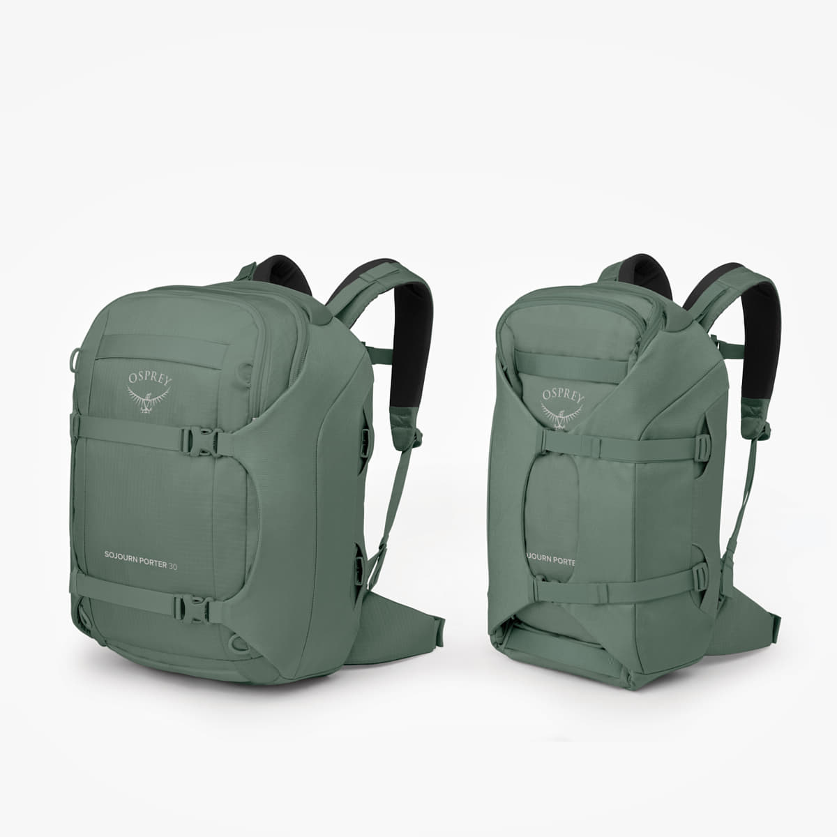 Mochilas para hombres Osprey Porter 30 Koseret Green