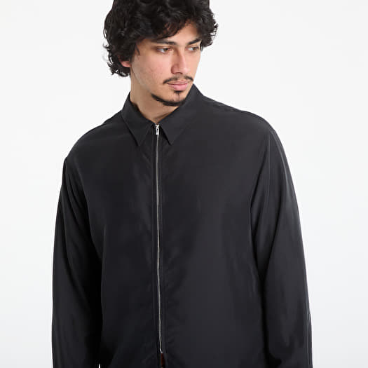 Shirts Post Archive Faction (PAF) Zip Shirt (Archive) Black Rayon Shirts Post Archive Faction (PAF) Zip Shirt (Archive) Black Rayon