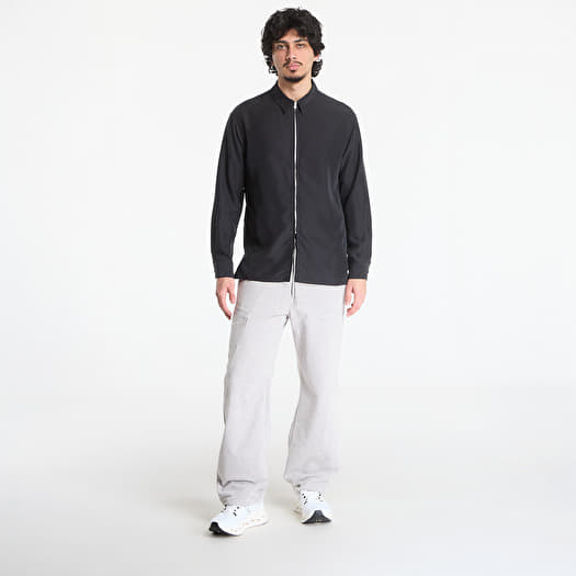 Shirts Post Archive Faction (PAF) Zip Shirt (Archive) Black Rayon Shirts Post Archive Faction (PAF) Zip Shirt (Archive) Black Rayon