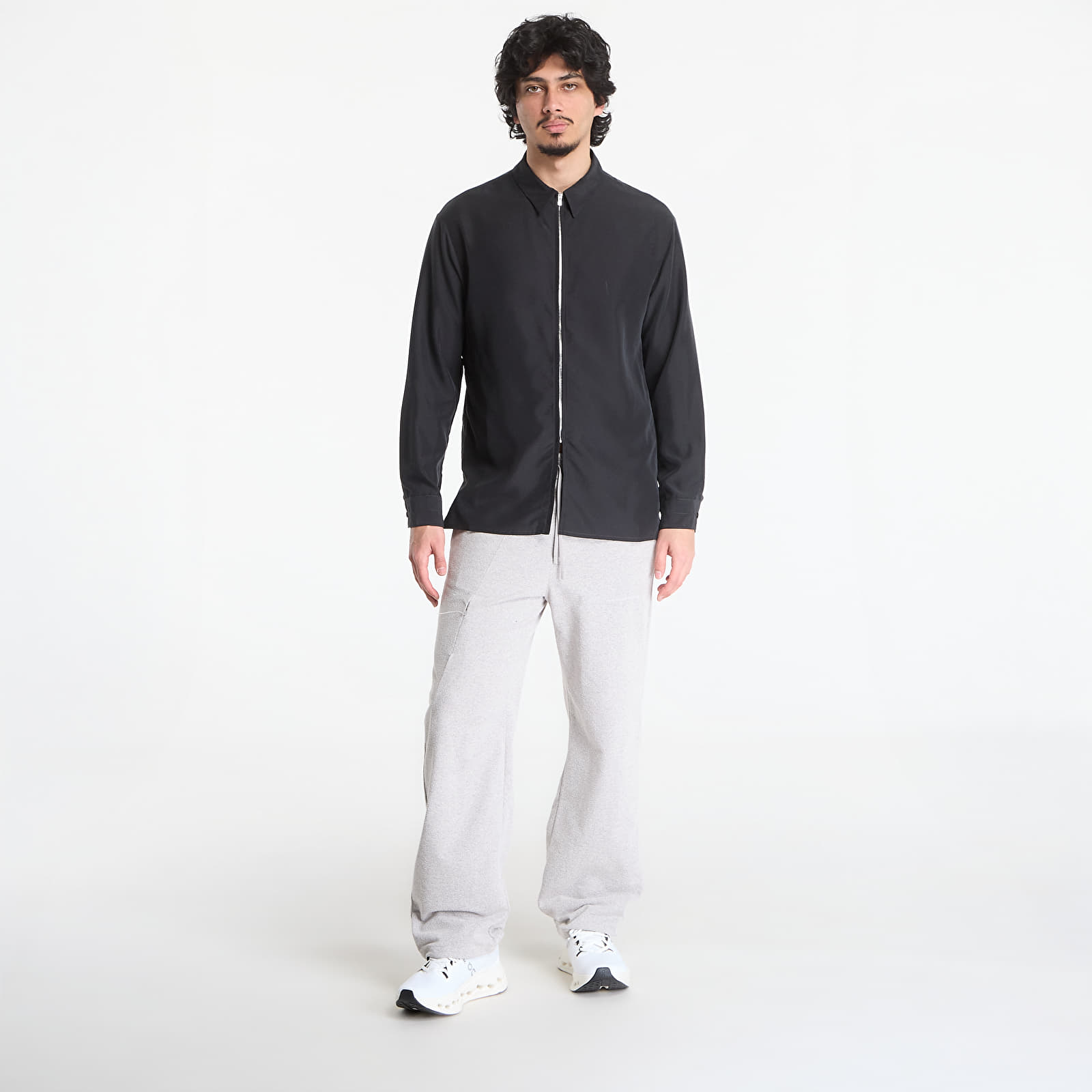 Shirts Post Archive Faction (PAF) Zip Shirt (Archive) Black Rayon