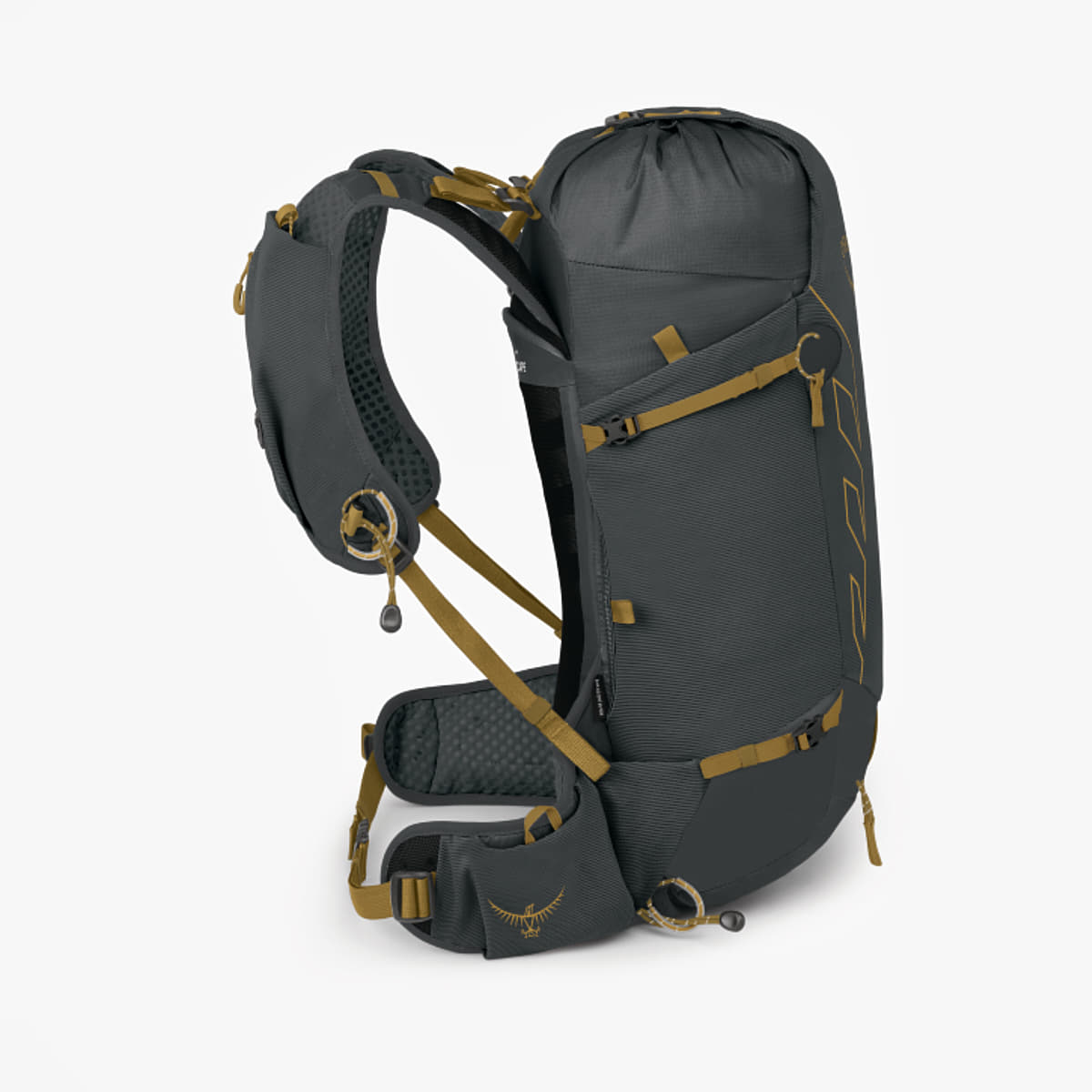 Herren Rucksäcke Osprey Talon Velocity 2 Dark Charcoal/ Tumbleweed Yellw