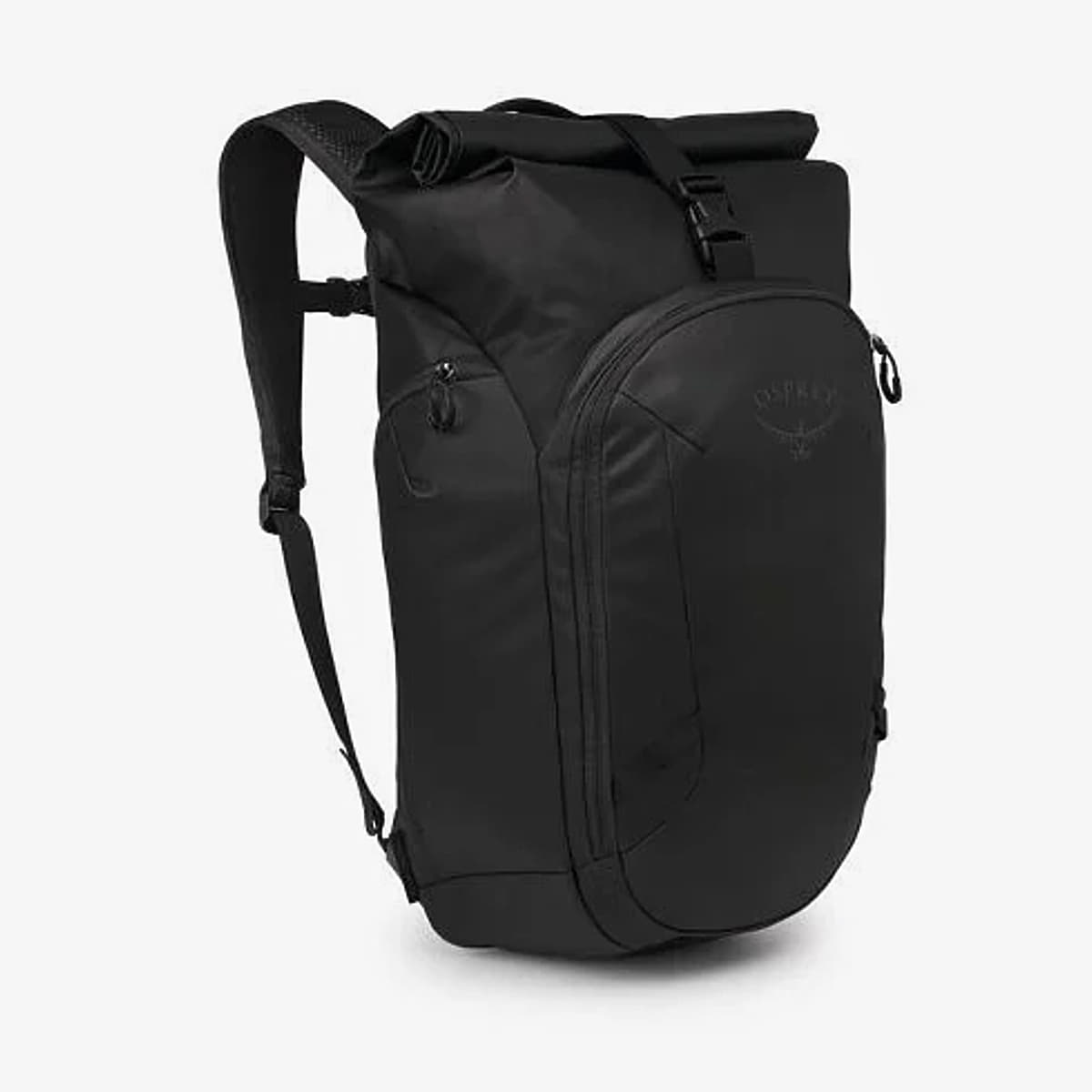 Backpacks Osprey Transporter Roll Top Backpack Raven Black/ Black