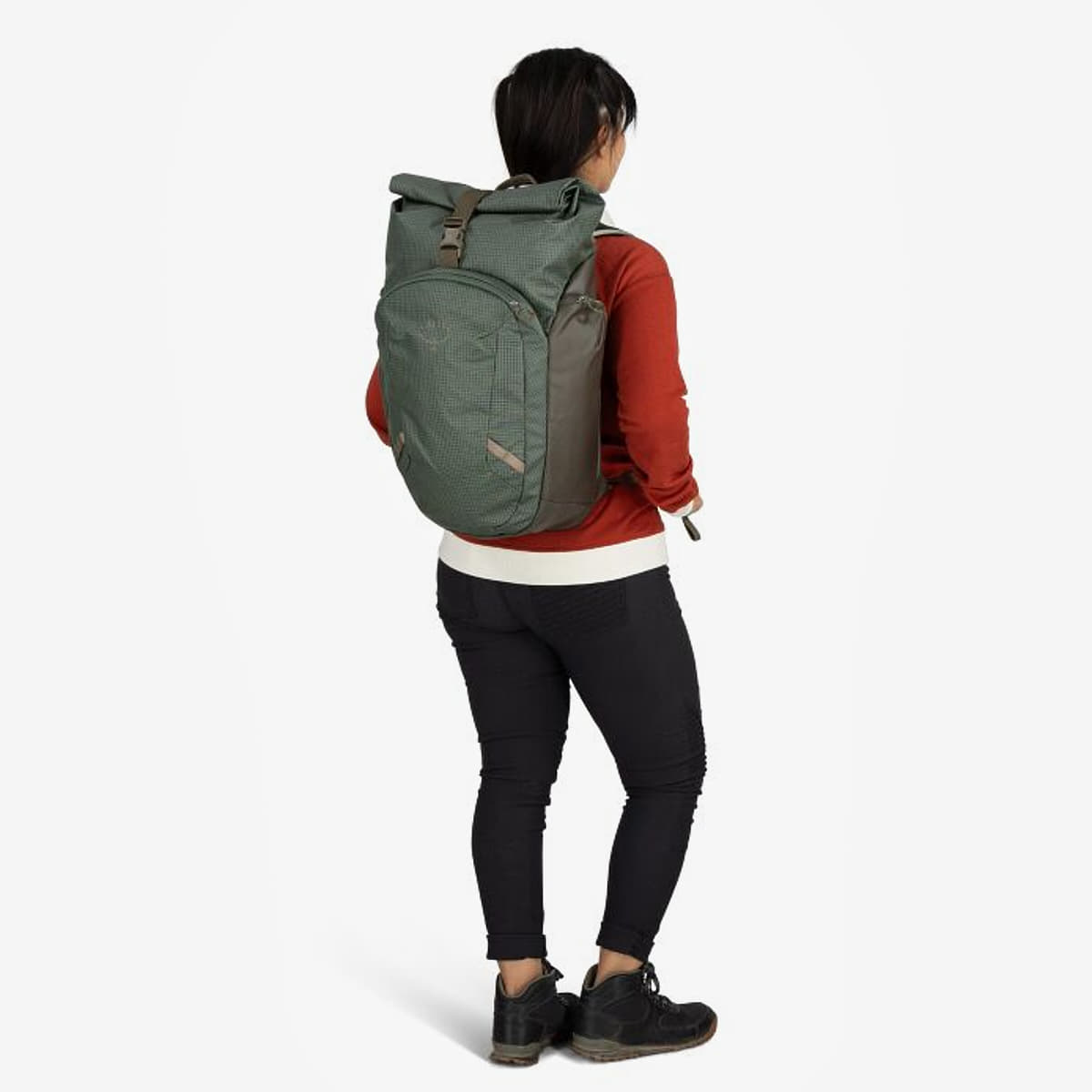 Раници Osprey Transporter Roll Top Pack Pine Leaf/ Earl Grey