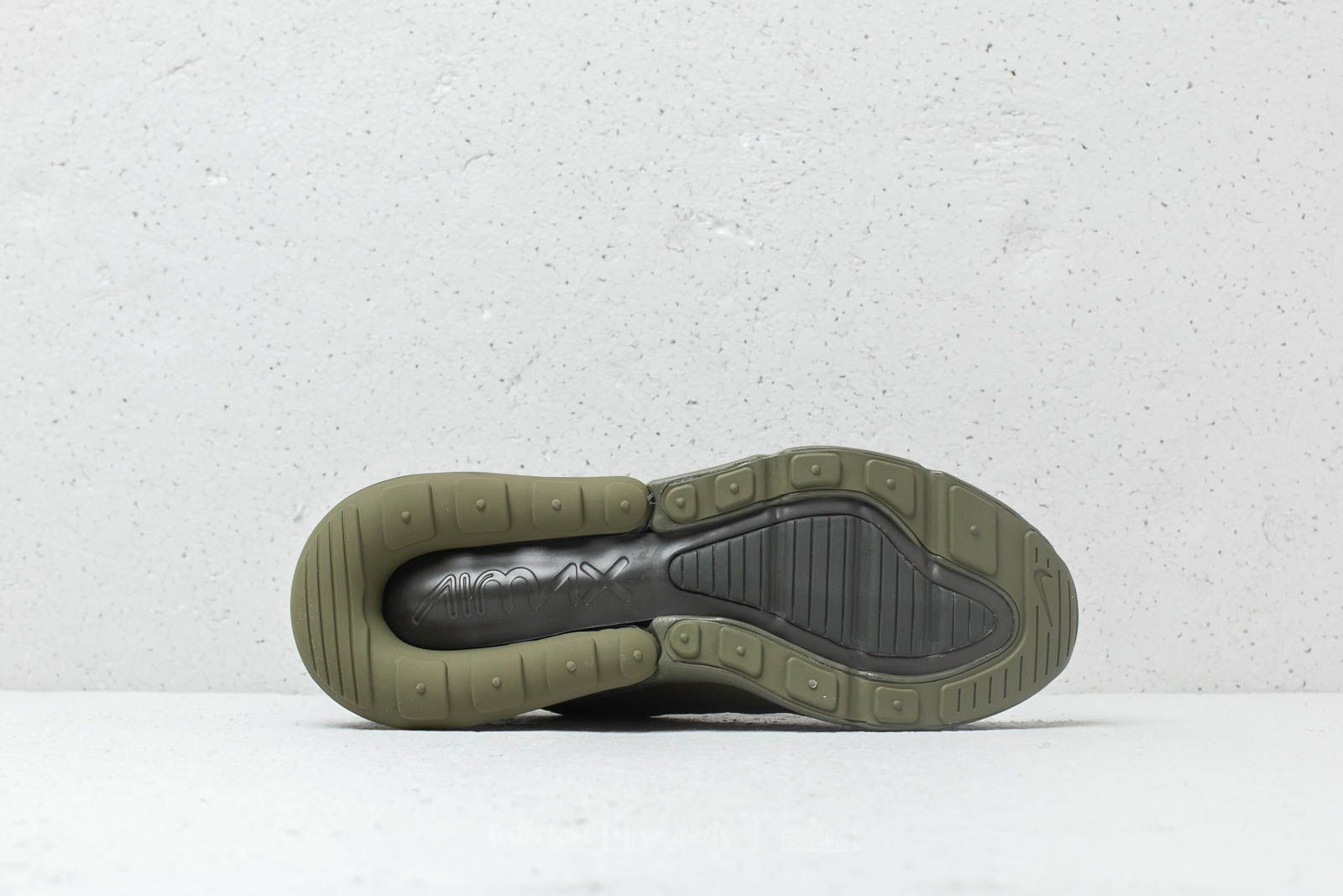 Women s shoes Nike Air Max 270 GS Medium Olive Newsprint Footshop