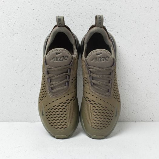 Women s shoes Nike Air Max 270 GS Medium Olive Newsprint Footshop