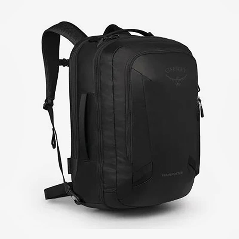 Hátizsák Osprey Transporter Carry On Bag 36 Raven Black/ Black