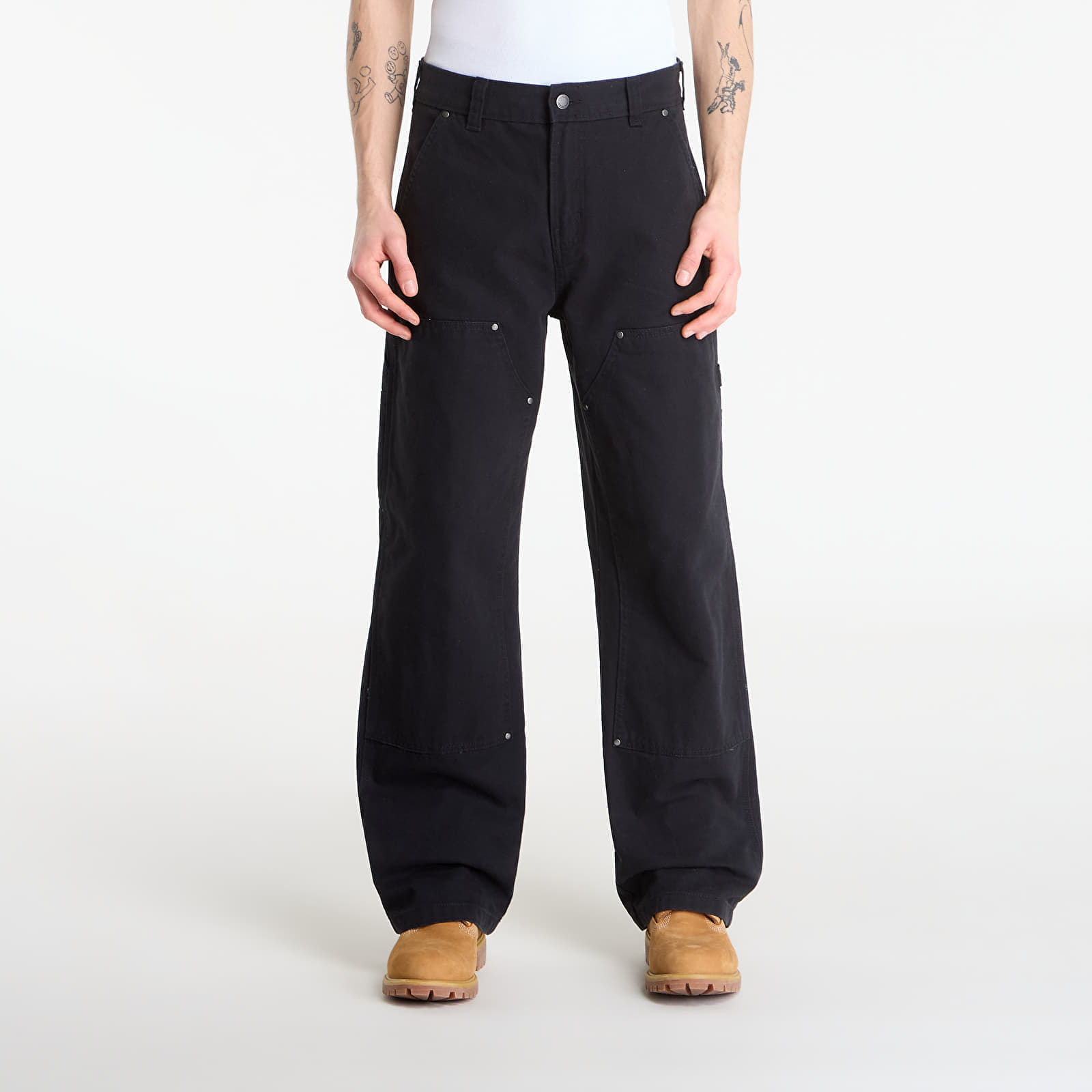 Дънки Dickies Double Knee Canvas Carpen Black W34/L30