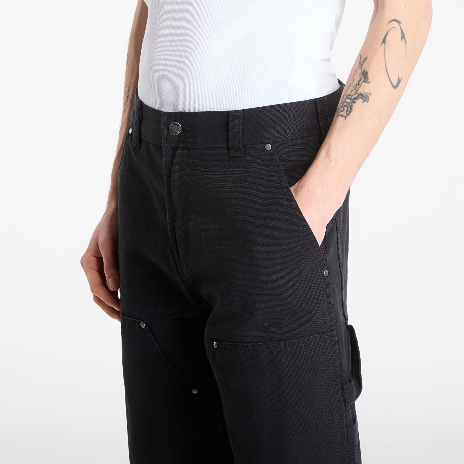 Jeans Dickies Double Knee Canvas Carpen Black