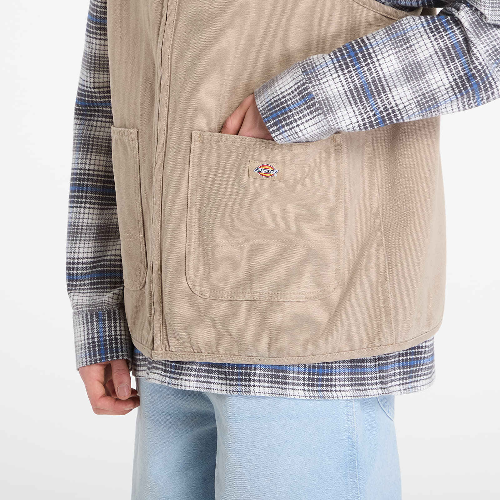 Westen Dickies Canvas Summer Vest Desert Sand