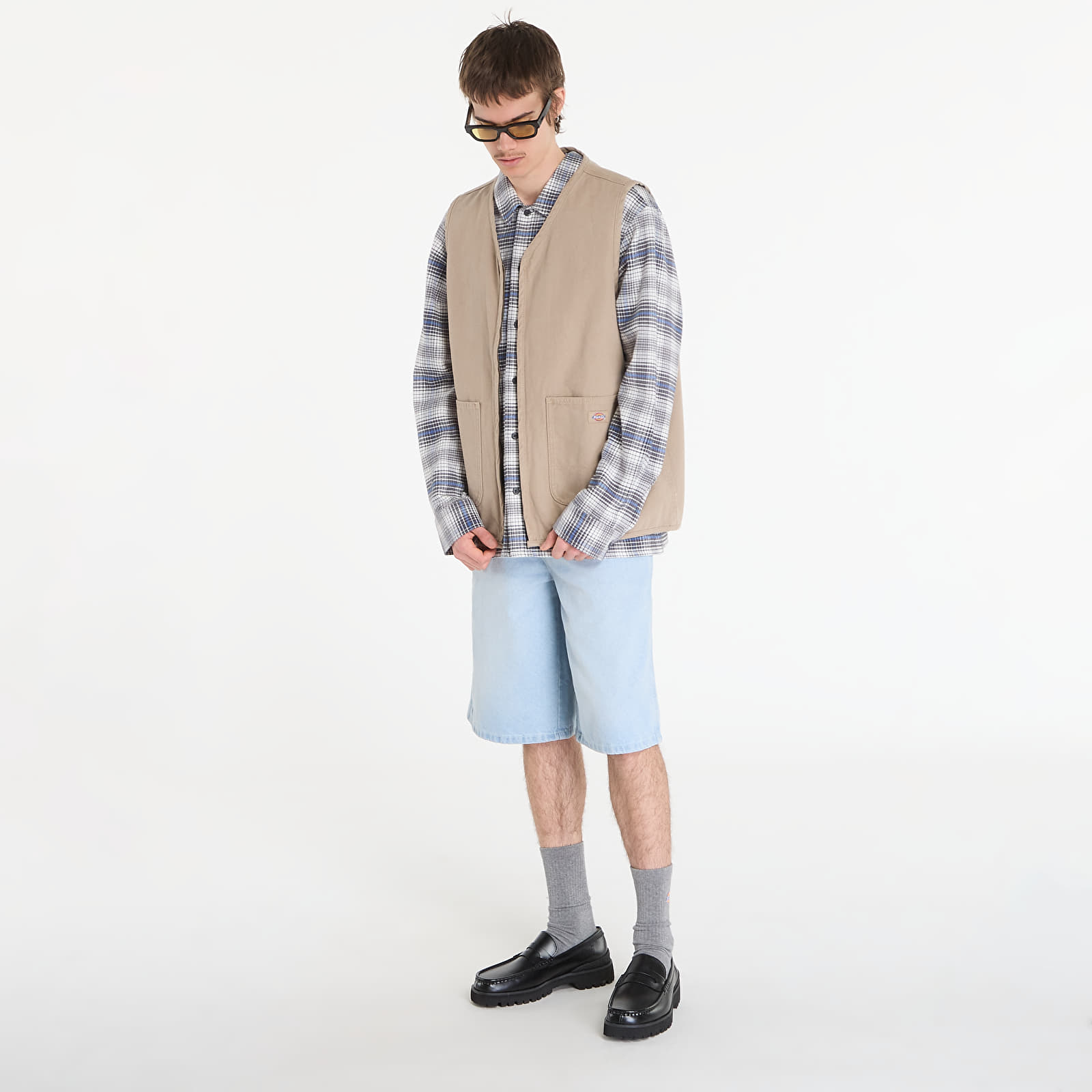 Westen Dickies Canvas Summer Vest Desert Sand