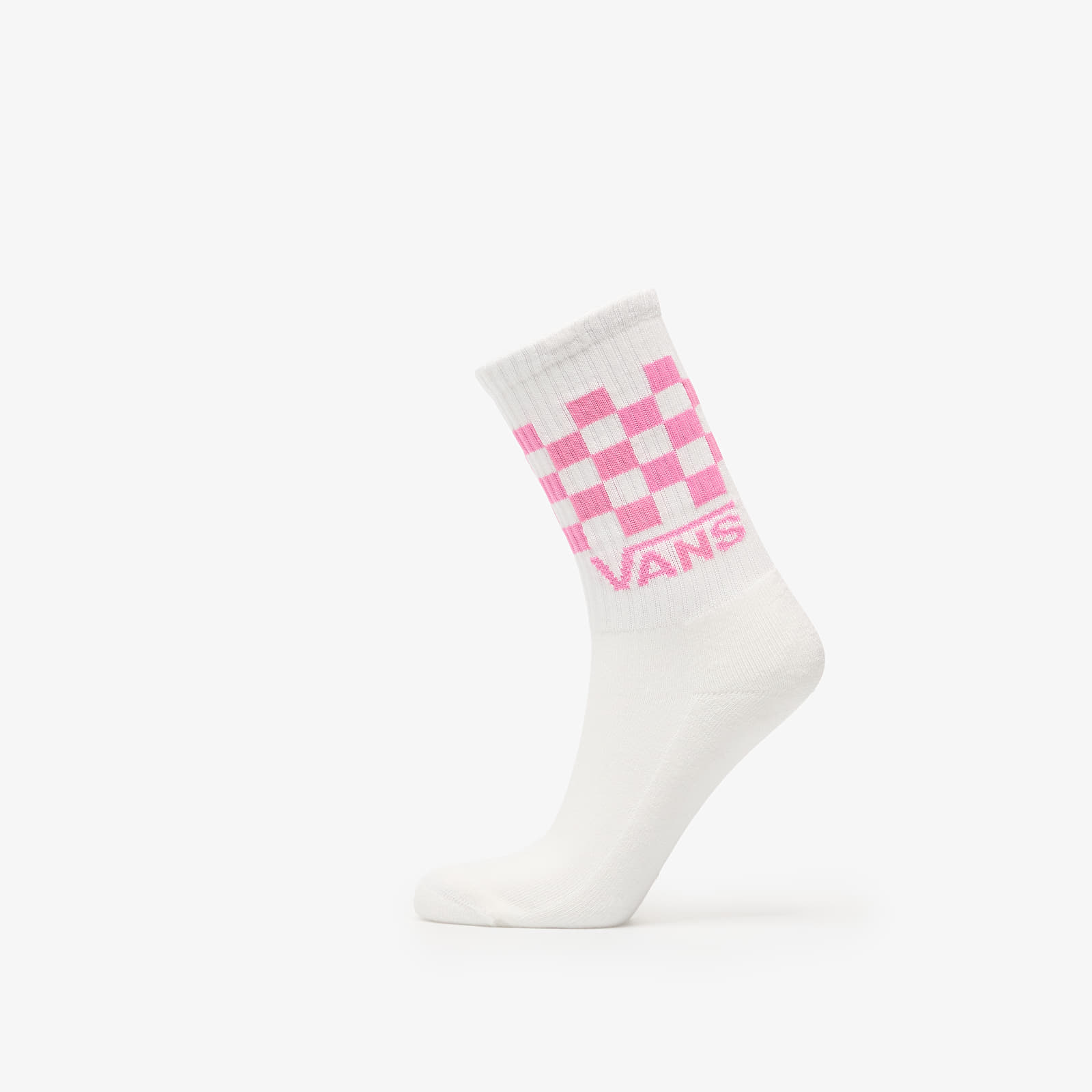 Ponožky Vans Classic Check Crew Checkerboard Pink Fizz