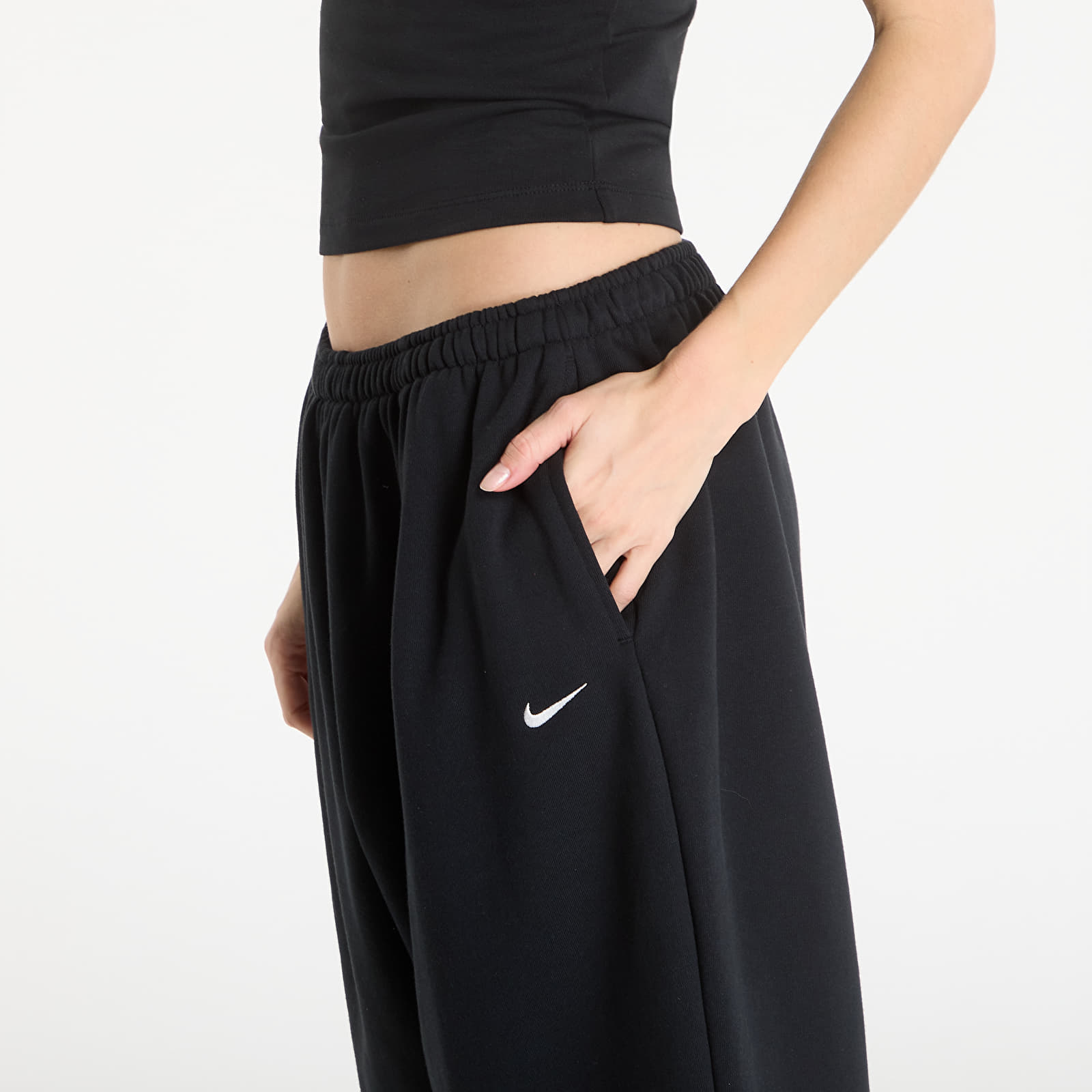 Shorts Nike Sportswear Women's French-Terry Shorts Black/ Sail