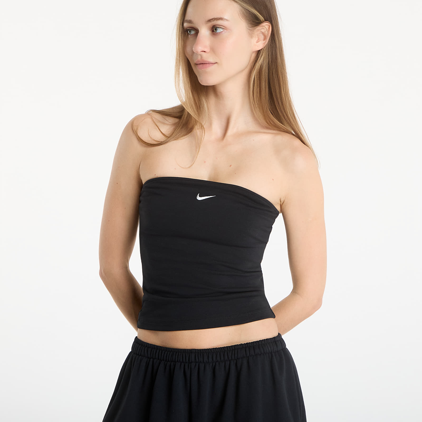 Tank Tops Nike Sportswear Women's Tube Top Black/ Sail