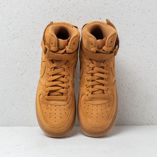 Nike Air Force 1 High LV8 GS Wheat Wheat Gum Light Brown Footshop