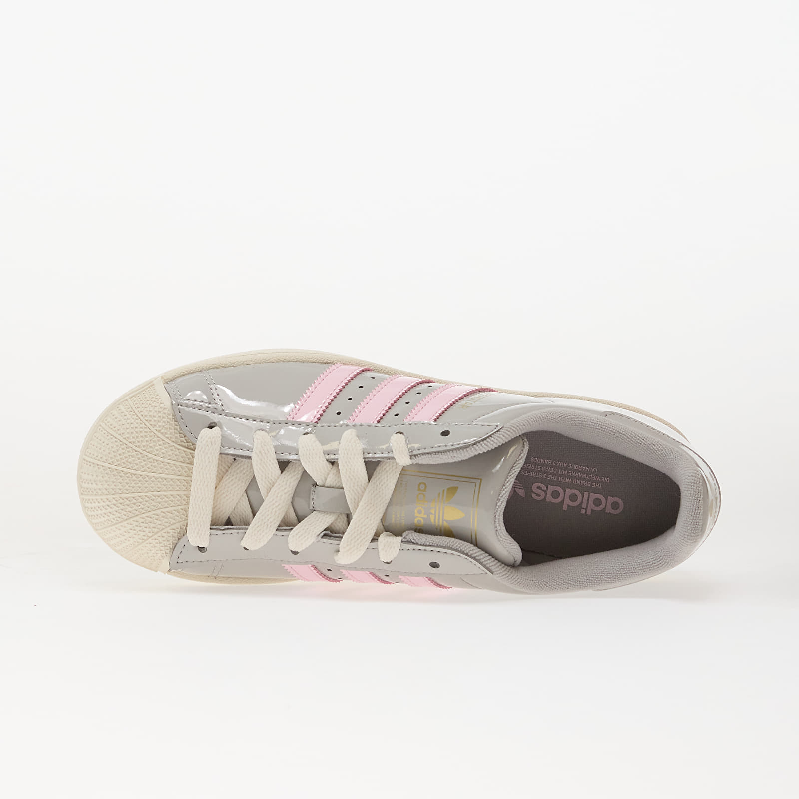 Ženski čevlji adidas Superstar II W Grey Two/ Clear Pink/ Off White