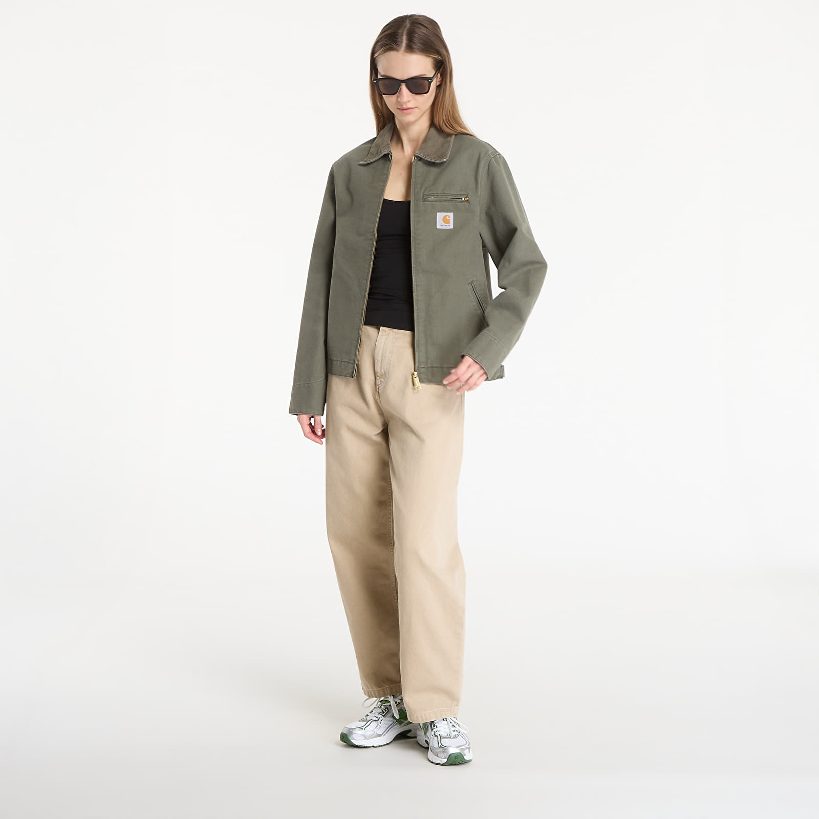 Jacken Carhartt WIP Detroit Jacket UNISEX Leaf/ Leaf